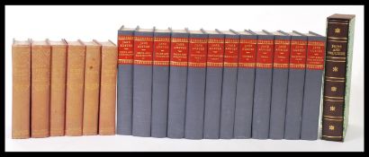 A collection of 18th Century books by Jane Austen, published by Frank S. Holby New Tork Philadelphia
