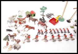 ASSORTED VINTAGE BRITAINS LEAD MODEL FIGURES