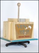A stunning vintage 20th Century shop counter point of sale advertising dispenser for Venus Velvet