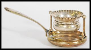 A silver Continental early 20th Century tea ball s