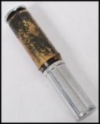 A vintage early 20th century Otis telescopic calculator. The metamorphic calculator having sliding