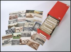 A collection of approx 500 early to mid 20th century postcards of the West Country - sub divided