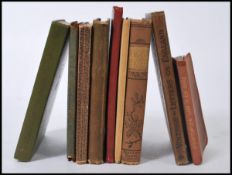 A selection of late 19th and 20th century pocket poetry and history books to include 'The Eve of