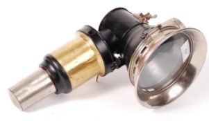 EARLY 20TH CENTURY ' GERMANIA ' CANDLE CARRIAGE / CAR LAMP