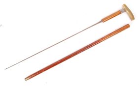 ANTIQUE VICTORIAN WALKING SWORD STICK CANE