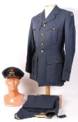 VINTAGE POST-WWII 1950'S BRITISH MILITARY RAF UNIFORM