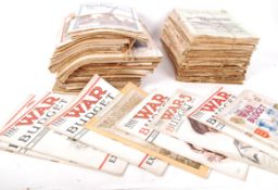 WWI FIRST WORLD WAR ' WAR BUDGET ' WEEKLY MAGAZINES