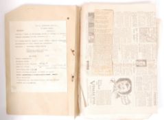 RARE BRISTOL INTEREST ORIGINAL ITINERARY FOR MRS ROOSEVELT'S VISIT