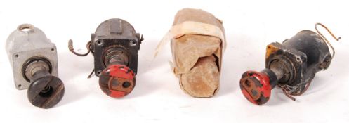 RARE ORIGINAL WWII LANCASTER BOMBER ' FEATHERING ' SWITCHES