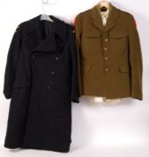 WWII SECOND WORLD WAR WOMEN'S CD UNIFORM COAT AND ATS UNIFORM