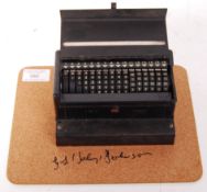 RARE LANCASTER BOMBER COCKPIT INSTRUMENT - AUTOGRAPHED