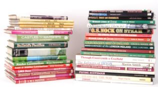 ASSORTED STEAM TRAIN RELATED HARD BACK BOOKS