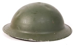 WWII SECOND WORLD WAR STEEL BRODIE COMBAT HELMET