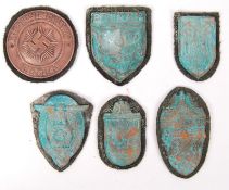 WWII SECOND WORLD WAR THIRD REICH NAZI REPRODUCTION ARM PLAQUES