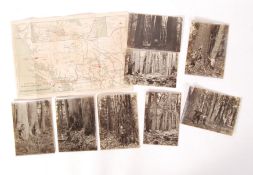 INCREDIBLY RARE C1900 CANADIAN LOGGER / LUMBERJACK PHOTOGRAPHS