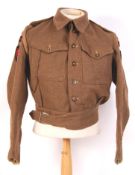 WWII SECOND WORLD WAR RARE POLISH COMMANDO BATTLEDRESS TUNIC