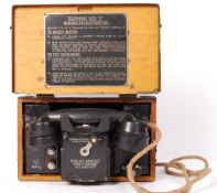 WWII VINTAGE MILITARY FIELD TELEPHONE ' SET F MARK I '