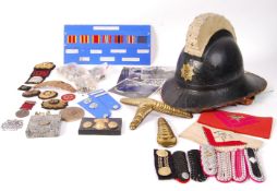 PERSONAL EFFECTS OF A BRITISH FIRE SERVICES FIREMAN