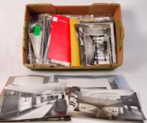 LARGE COLLECTION OF ANTIQUE / VINTAGE RAILWAY PHOTOGRAPHS