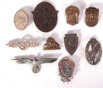 WWII SECOND WORLD WAR GERMAN REPRODUCTION BADGES