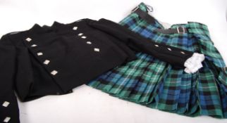 A 20TH CENTURY GENTLEMAN'S SCOTTISH HIGHLAND DRESS UNIFORM