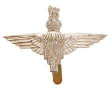 WWII SECOND WORLD WAR PARACHUTE REGIMENT CAP BADGE