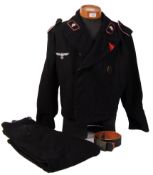 REPRODUCTION WWII SECOND WORLD WAR NAZI PANZER UNIFORM