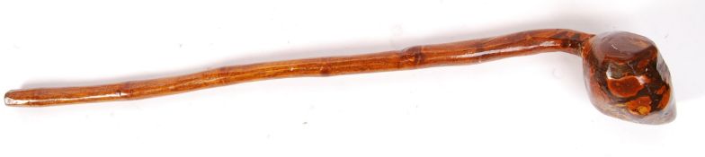 ANTIQUE TRIBAL HARDWOOD THROWING CLUB / KNOPKERRIE