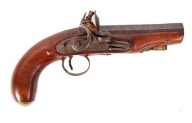 ANTIQUE 19TH CENTURY FLINTLOCK PISTOL