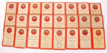 VINTAGE ORDNANCE SURVEY CANVAS BACKED MAPS OF BRITAIN