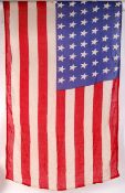 WWII SECOND WORLD WAR US AMERICAN FLAG - USN NORFOLK