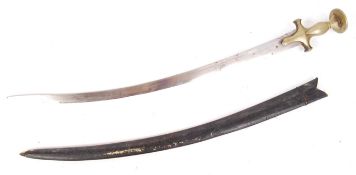 ANTIQUE 19TH CENTURY INDIAN TULWAR SWORD