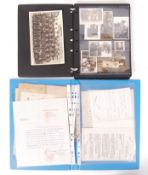 PERSONAL ARCHIVE MILITARY - PHOTOGRAPHS, LETTERS & RELATED