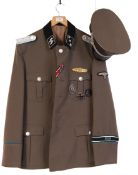 REPRODUCTION WWII SECOND WORLD WAR GERMAN NAZI FULL UNIFORM