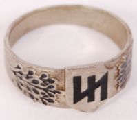 WWII SECOND WORLD WAR THIRD REICH GERMAN NAZI FANTASY RING