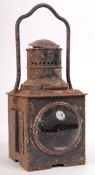 VINTAGE BRITISH RAIL RAILWAY STATION LAMP / LANTERN