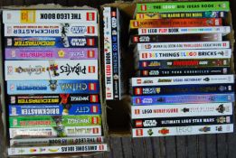 LARGE COLLECTION OF LEGO BOOKS & ENCYCLOPEDIAS