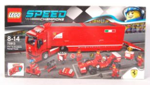 LEGO SPEED CHAMPIONS SET NO. 75913 RACERS SCUDERIA FERRARI TRUCK