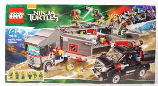 LEGO NICKELODEON NINJA TURTLES 79116 ' BIG RIG SNOW GETAWAY ' BOXED SET