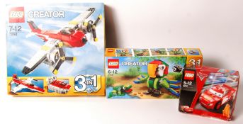 LEGO CREATOR SERIES SET NO'S. 31031, 7292, 8200