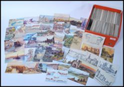 British Topography on postcards. A quantity of approaching 1,000 small size mostly vintage by