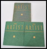 A collection of 1930's art related periodicals to include three volumes of 'The Artist' (vol. XII,