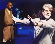 STAR WARS - GEORGE LUCAS - AUTOGRAPHED PHOTOGRAPH