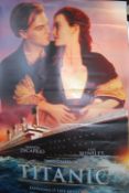 TITANIC MOVIE CINEMA BANNER POSTER