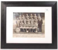 RARE MANCHESTER UNITED 1964 SQUAD SIGNED PHOTOGRAPH