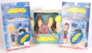 VINTAGE BEAVIS & BUTT-HEAD CARDED ACTION FIGURES