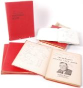 LARGE COLLECTION VINTAGE FOOTBALL AUTOGRAPHS