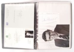 AUTOGRAPHS - POLITICAL & RELATED PERSONS OF INTEREST