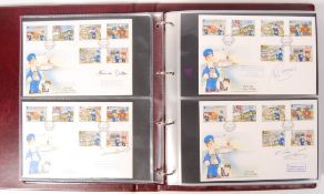 ASSORTED AUTOGRAPHED FIRST DAY COVERS / FDC'S