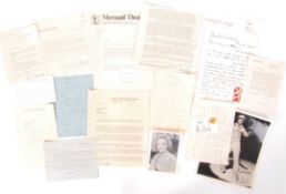 FASCINATING 'WHAT MAKES A STAR?' CELEBRITY AUTOGRAPH COLLECTION